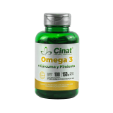 OMEGA 3 + CÚRCUMA + PIMIENTA CINAT
